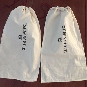 2 TRASK storage dust bags drawstring